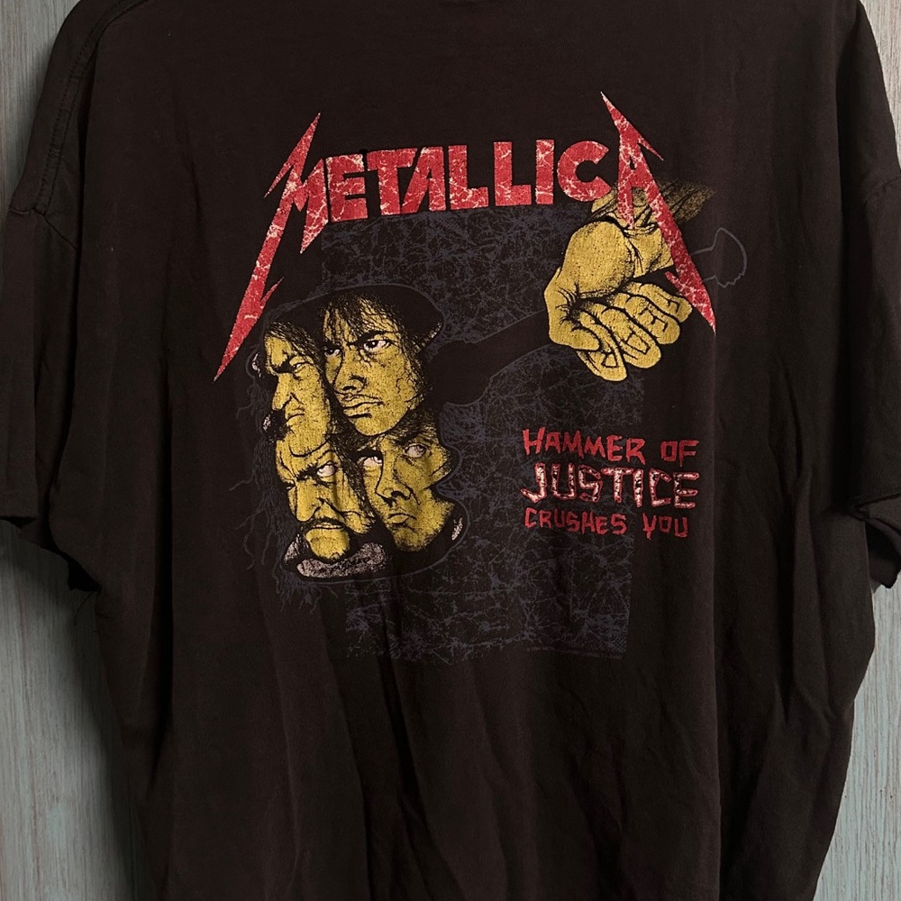 Vintage Metallica shirt size xl